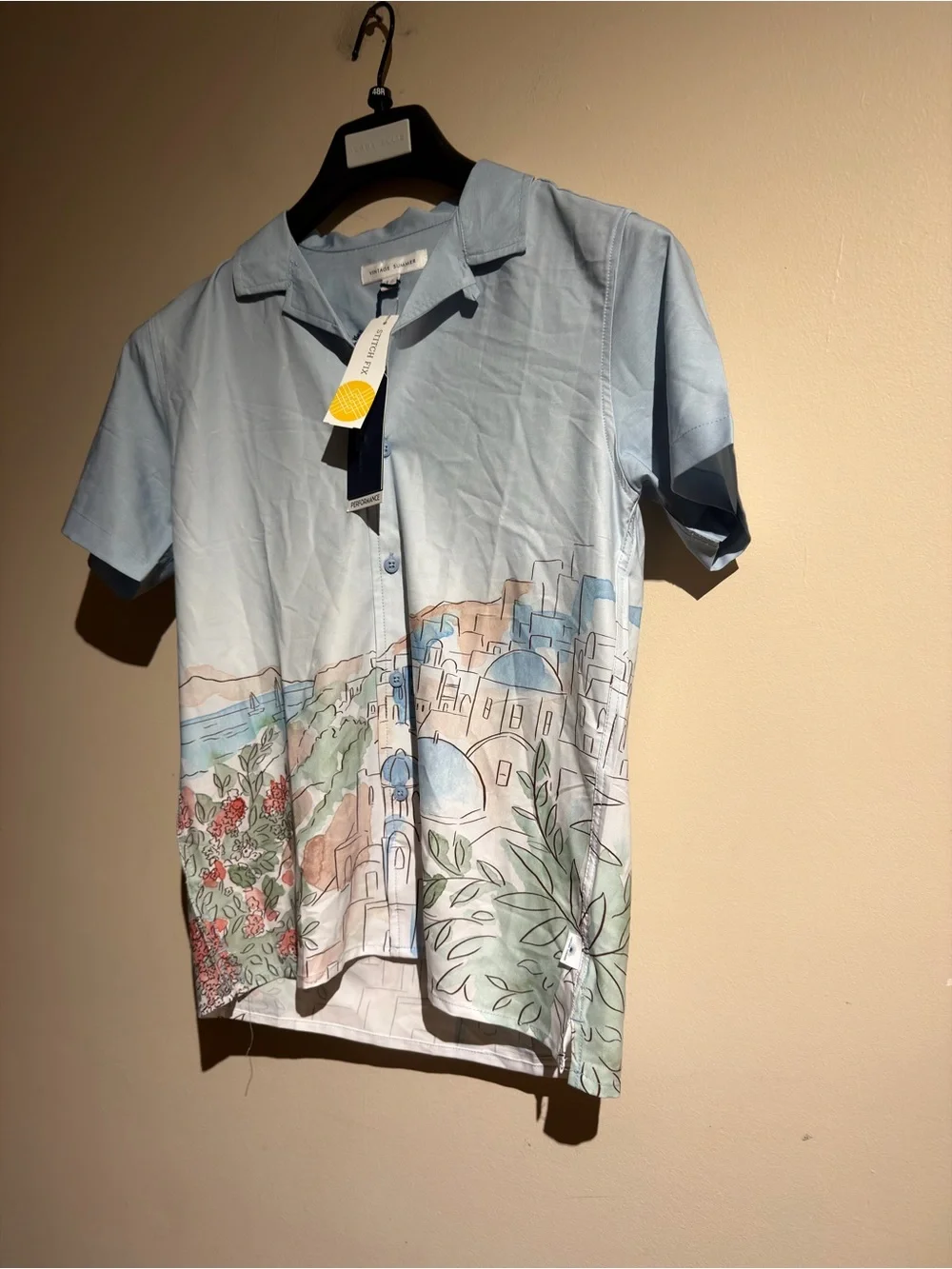 Vintage Summer Premium Camp Shirt